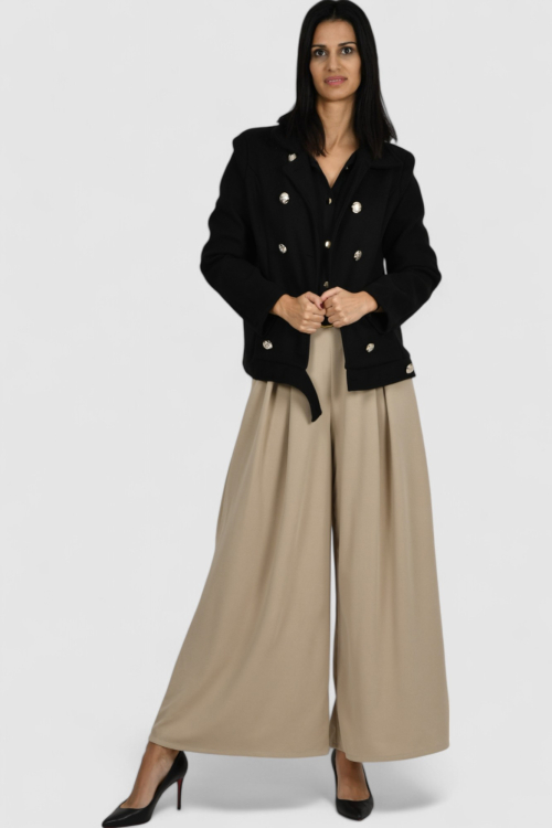 Ženska crna elegantna košulja Blakely