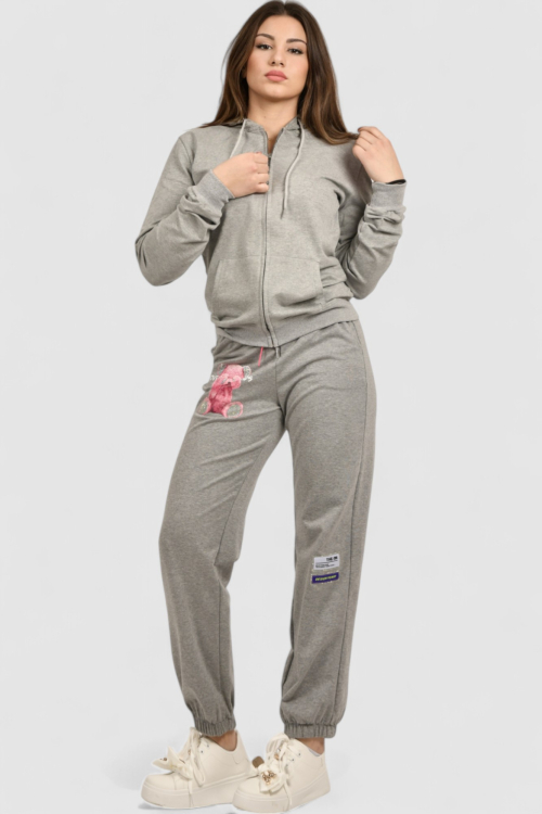 Ženski sivi gornji dio trenirke Lagoon