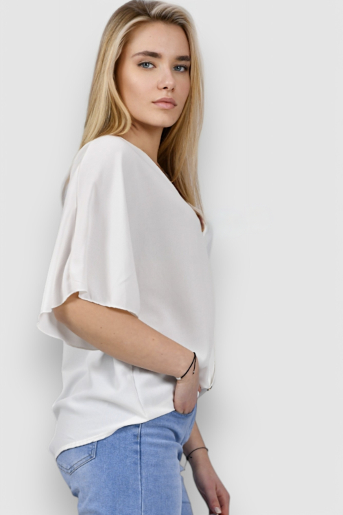 Ženska bijela elegantna košulja Ivelisse