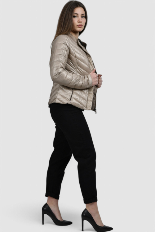 Ženska bež kratka jakna Clarita