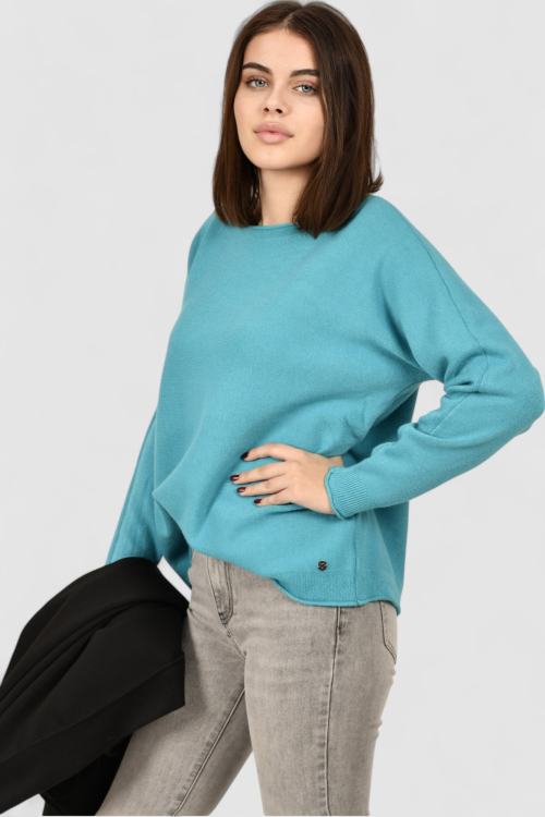 Ženski plavi lagani džemper Hannah