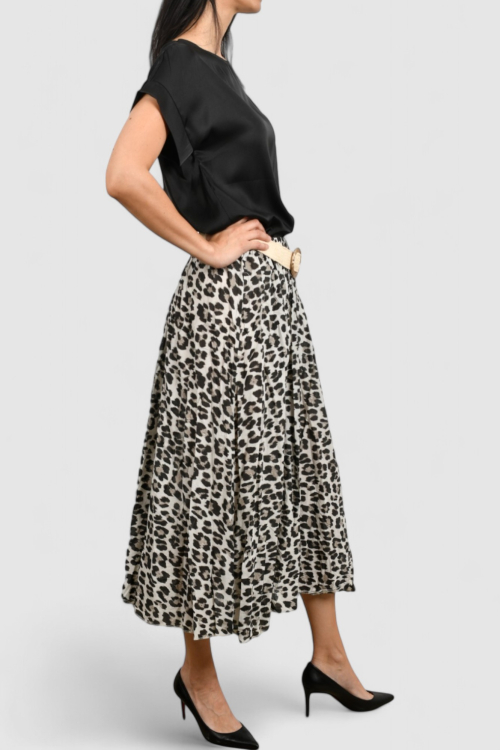 Ženska crna elegantna bluza Adeline