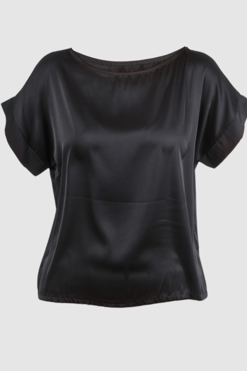 Ženska crna elegantna bluza Adeline