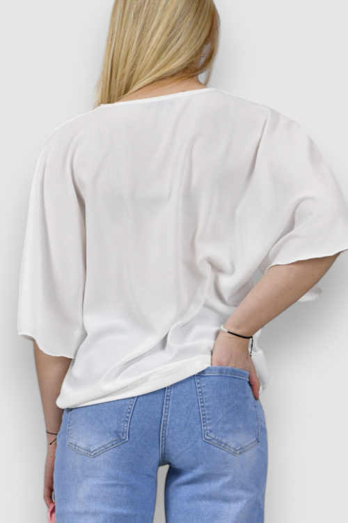 Ženska bijela elegantna košulja Ivelisse