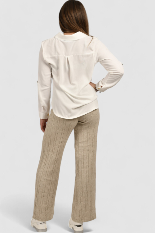 Ženski bež donji dio trenirke Umber