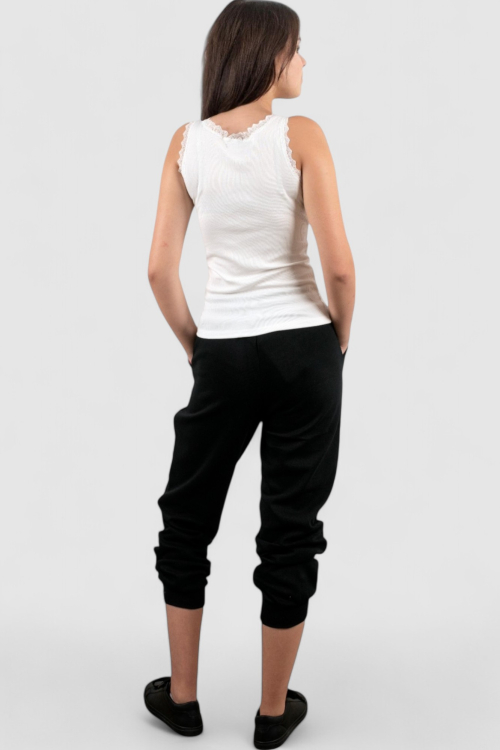 Ženska crna trenirka komplet Zuri