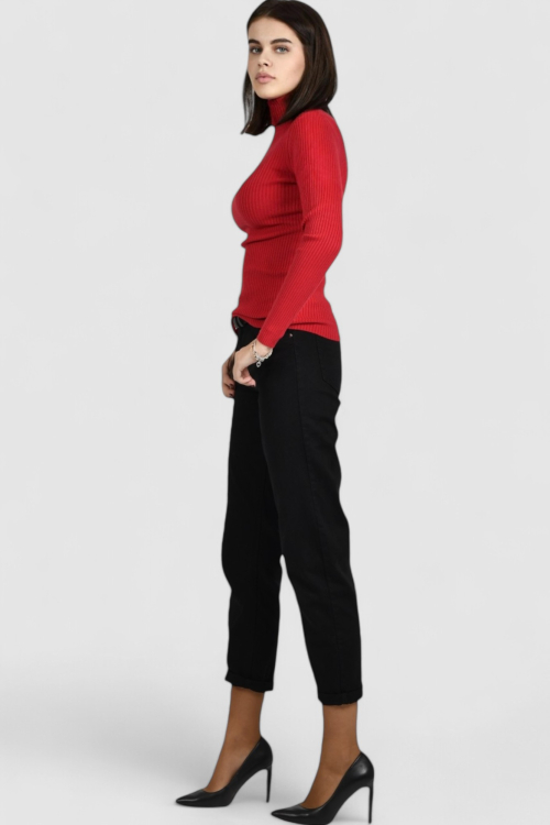 Ženski crveni lagani džemper Eleanora