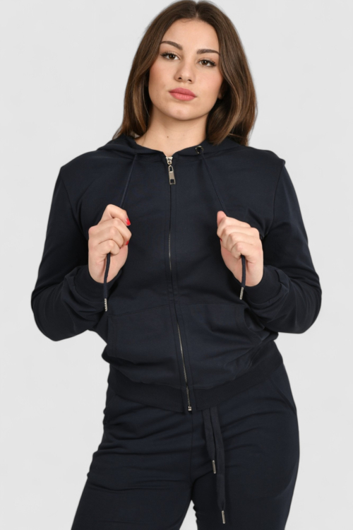 Ženski plavi gornji dio trenirke Lagoon