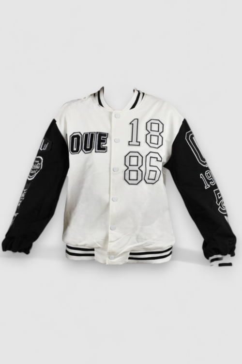 Ženska bijela kratka jakna Aspen