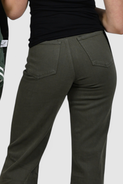 Ženske zelene traperice Estelle