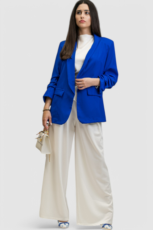 Ženski plavi elegantni sako Brenda