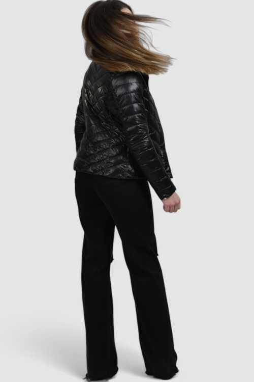 Ženska crna kratka jakna Clarita