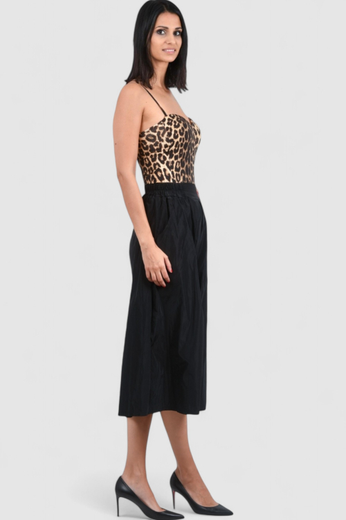 Ženska crna midi suknja Mireille