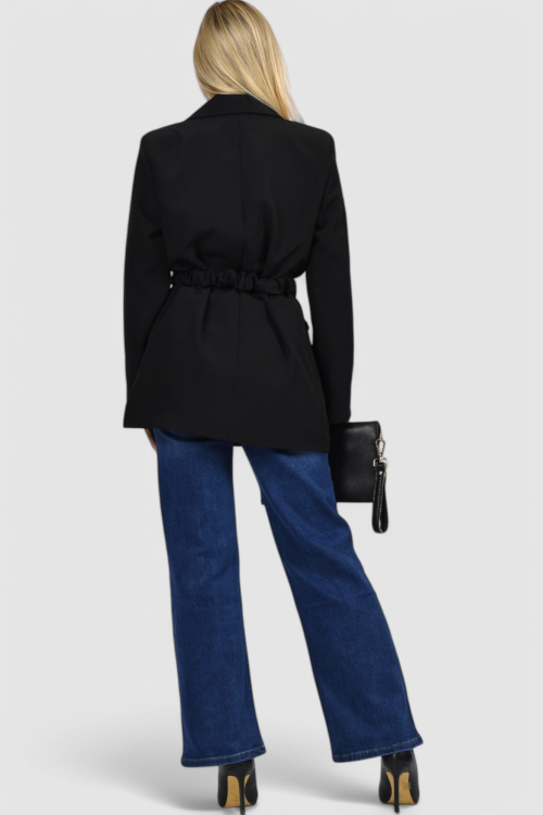 Ženske plave traperice široke nogavice Eileen