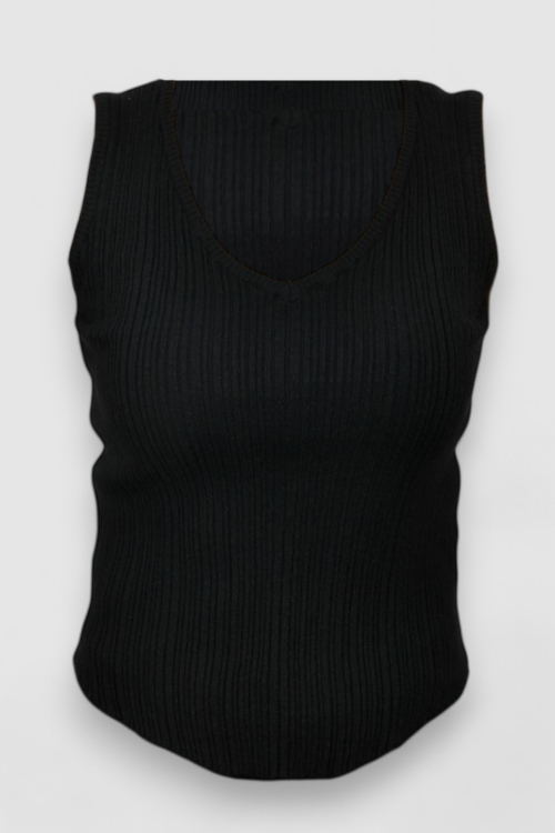 Ženski crni top Skyla