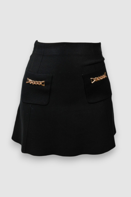 Ženska crna mini suknja Nessa