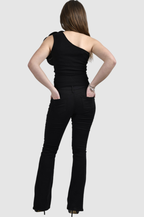 Ženske crne traperice Sorrel