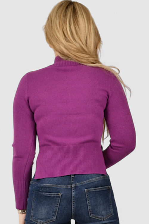 Ženski ljubičasti lagani džemper Madeline