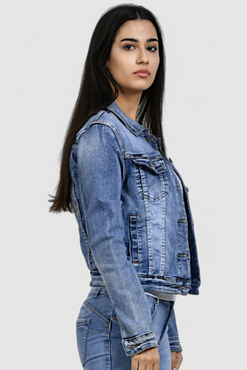 Ženska plava traper jakna Victoire