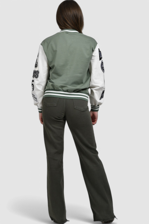 Ženske zelene traperice Estelle