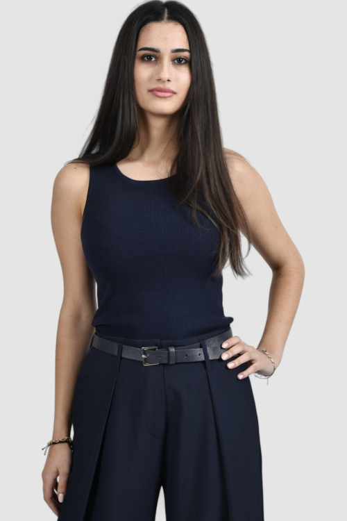 Ženski plavi top Lilya