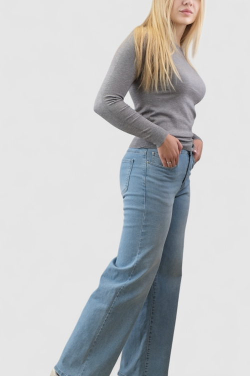 Ženski sivi  lagani džemper Clarissa