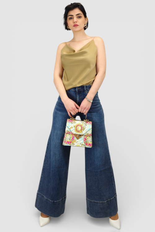 Ženski zlatni elegantni top Scarlet