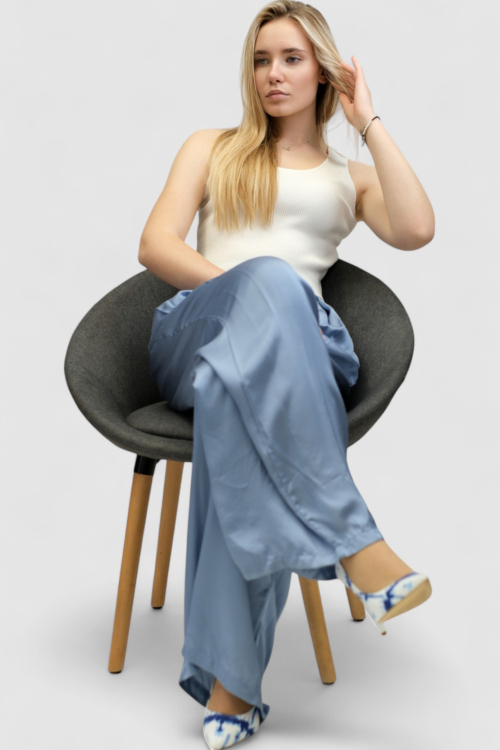 Ženske plave modne hlače Marlowe