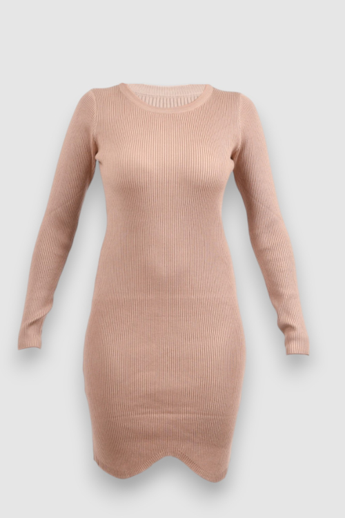 Ženska bež svakodnevna haljina India