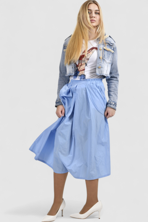 Ženska plava traper jakna Lilly