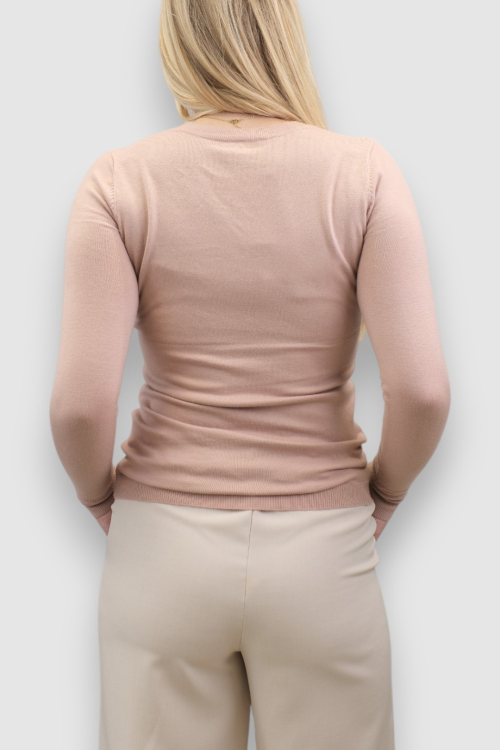 Ženski lagani roza džemper Cassandra