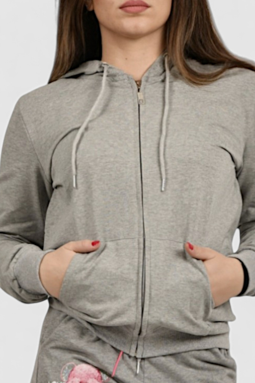 Ženski sivi gornji dio trenirke Lagoon