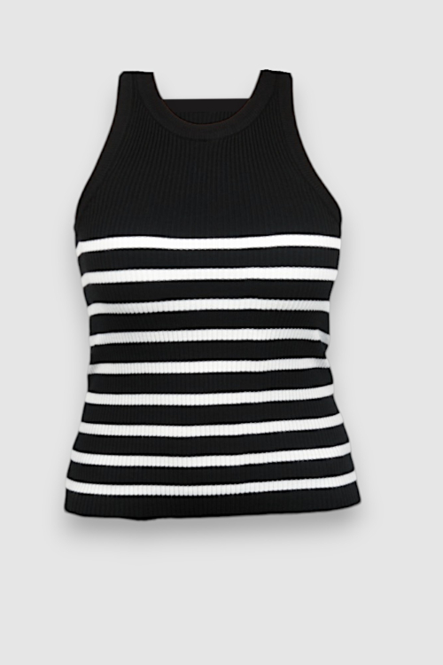 Ženski crni top Leona