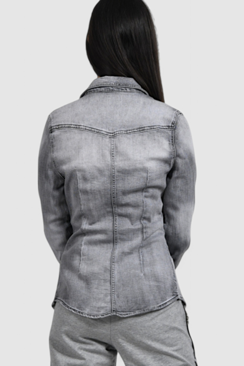 Ženska siva traper košulja Anemone