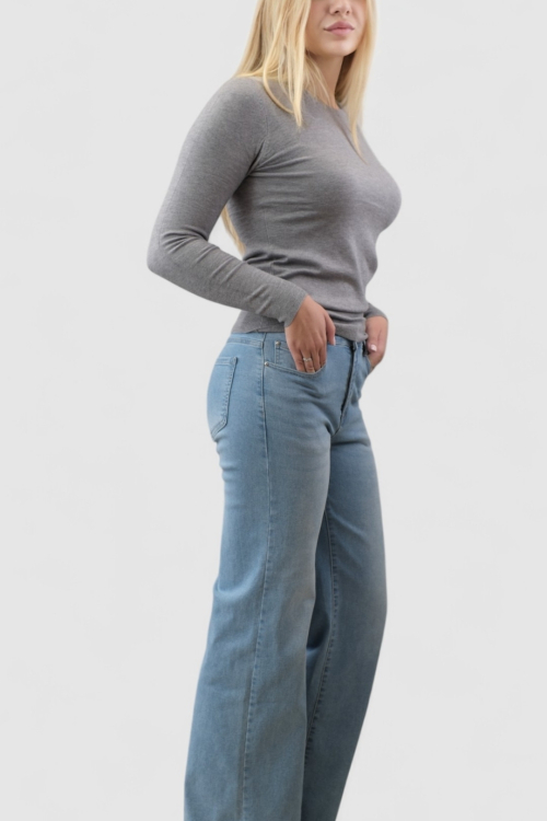 Ženski sivi  lagani džemper Clarissa