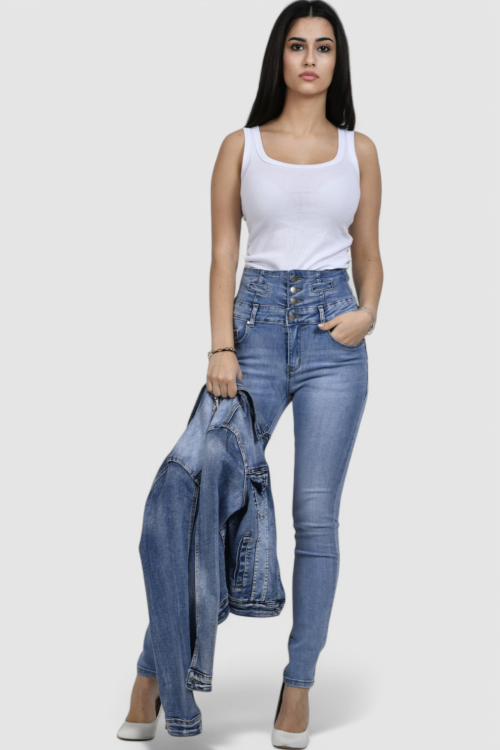 Ženska bijela majica bez rukava Lorelei