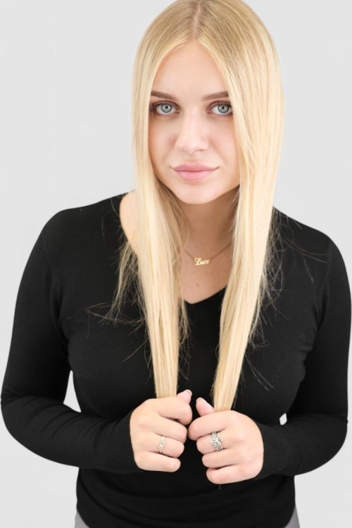 Ženski lagani crni džemper Cassandra