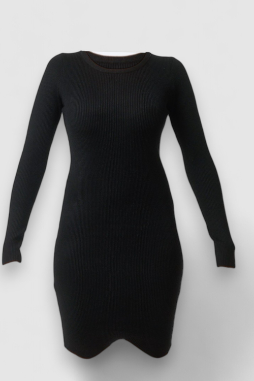 Ženska crna svakodnevna haljina India