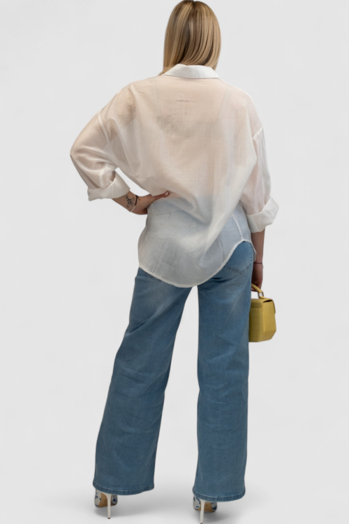 Ženska bijela elegantna košulja Annabelle