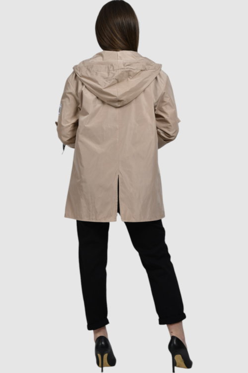 Ženska bež kratka jakna Amar