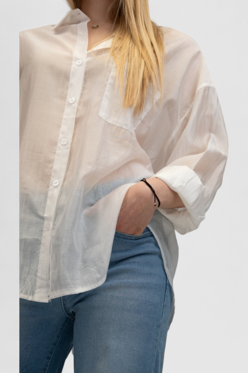 Ženska bijela elegantna košulja Annabelle