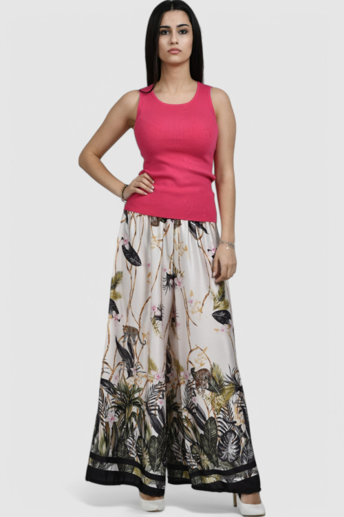 Ženske bijele suknja hlače Calla