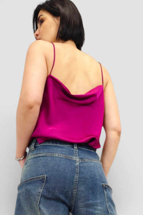 Ženski ljubičasti elegantni top Scarlet