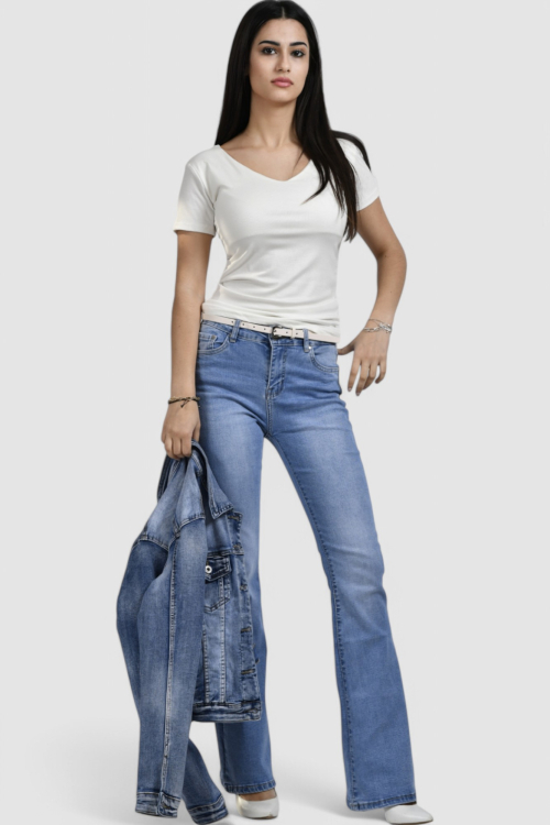 Ženska bijela majica kratki rukav Dani