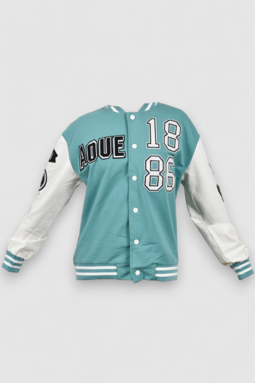 Ženska plava kratka jakna Aspen