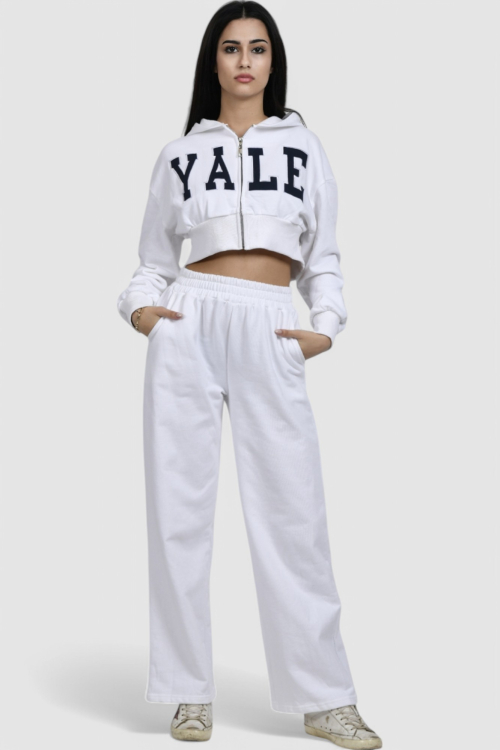 Ženska bijela trenirka komplet Imani