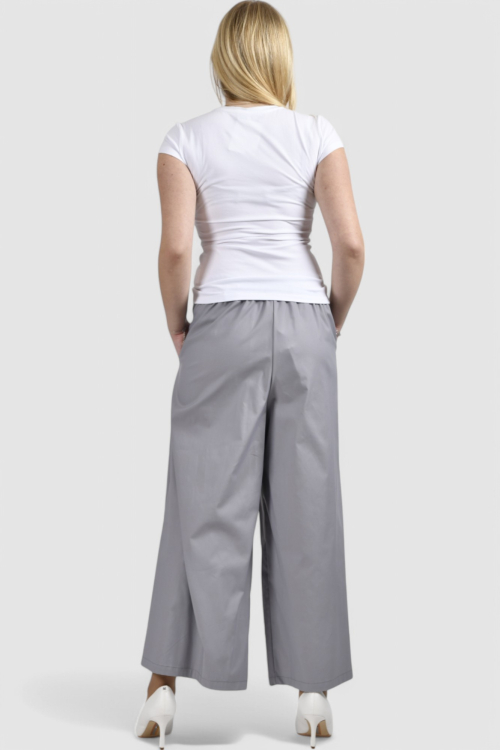 Ženske sive modne hlače Amara