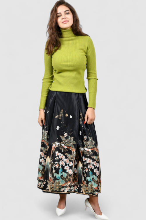 Ženski zeleni lagani džemper Jules