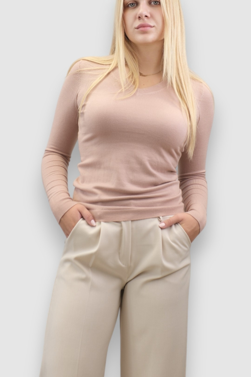 Ženski lagani roza džemper Cassandra