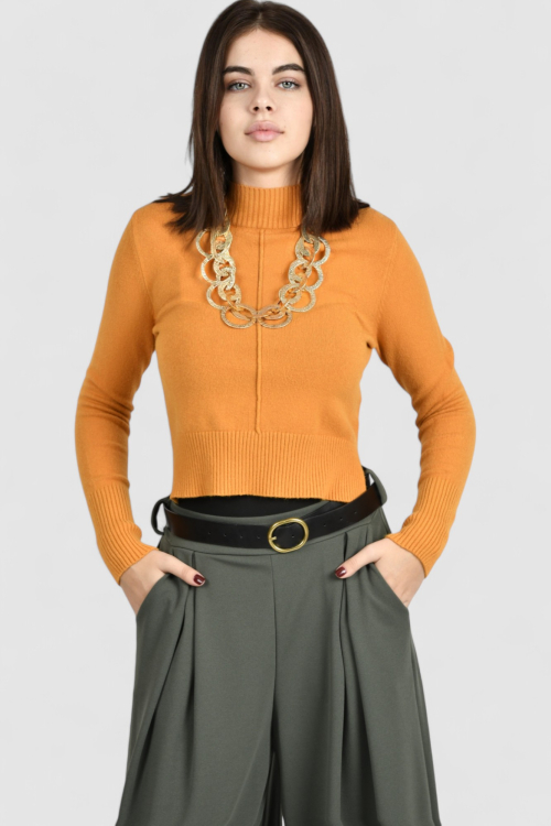 Ženski žuti lagani džemper Madeline